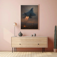 Modern Fighter Jet in Action: Poster PosterGoat