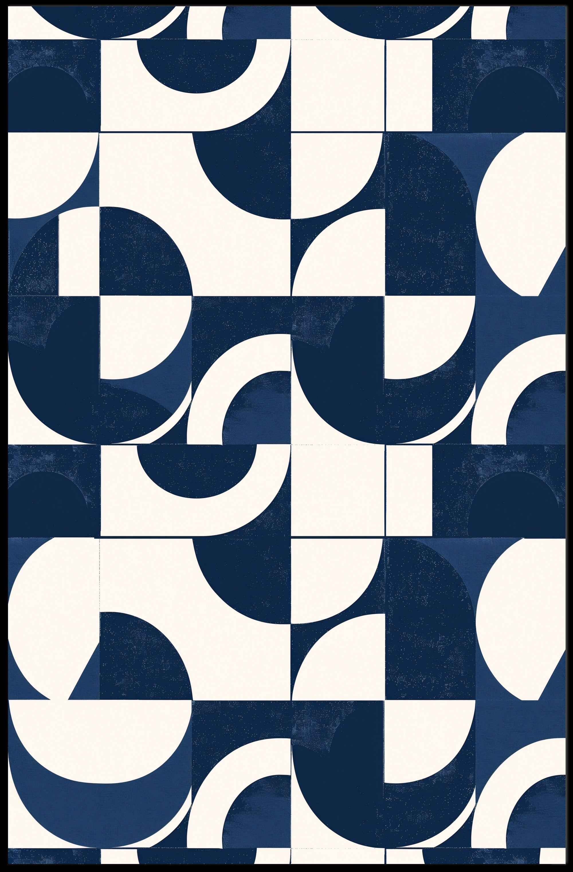 Modern Geometric Abstract Poster for Contemporary Art Spaces PosterGoat