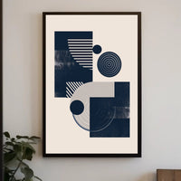 Modern Geometric Art: Abstract or Artistic Poster PosterGoat