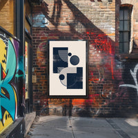 Modern Geometric Art: Abstract or Artistic Poster PosterGoat