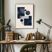 Modern Geometric Art: Abstract or Artistic Poster PosterGoat
