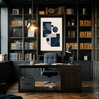 Modern Geometric Art: Abstract or Artistic Poster PosterGoat