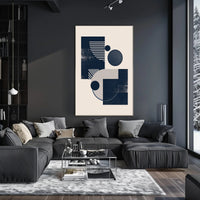 Modern Geometric Art: Abstract or Artistic Poster PosterGoat