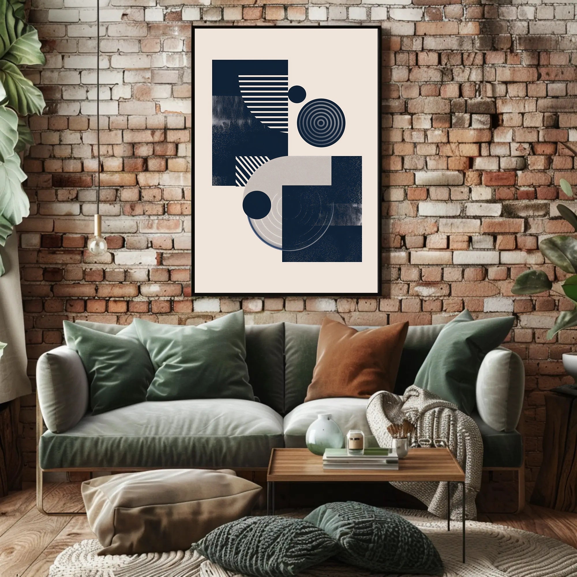 Modern Geometric Art: Abstract or Artistic Poster PosterGoat