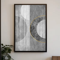 Modern Geometric Elegance: Abstract or Artistic Poster PosterGoat