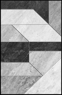 Modern Geometric Pattern: Minimalist Abstract Artistic Poster PosterGoat