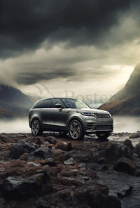 Modern SUV Adventure Awaits Travel Poster PosterGoat