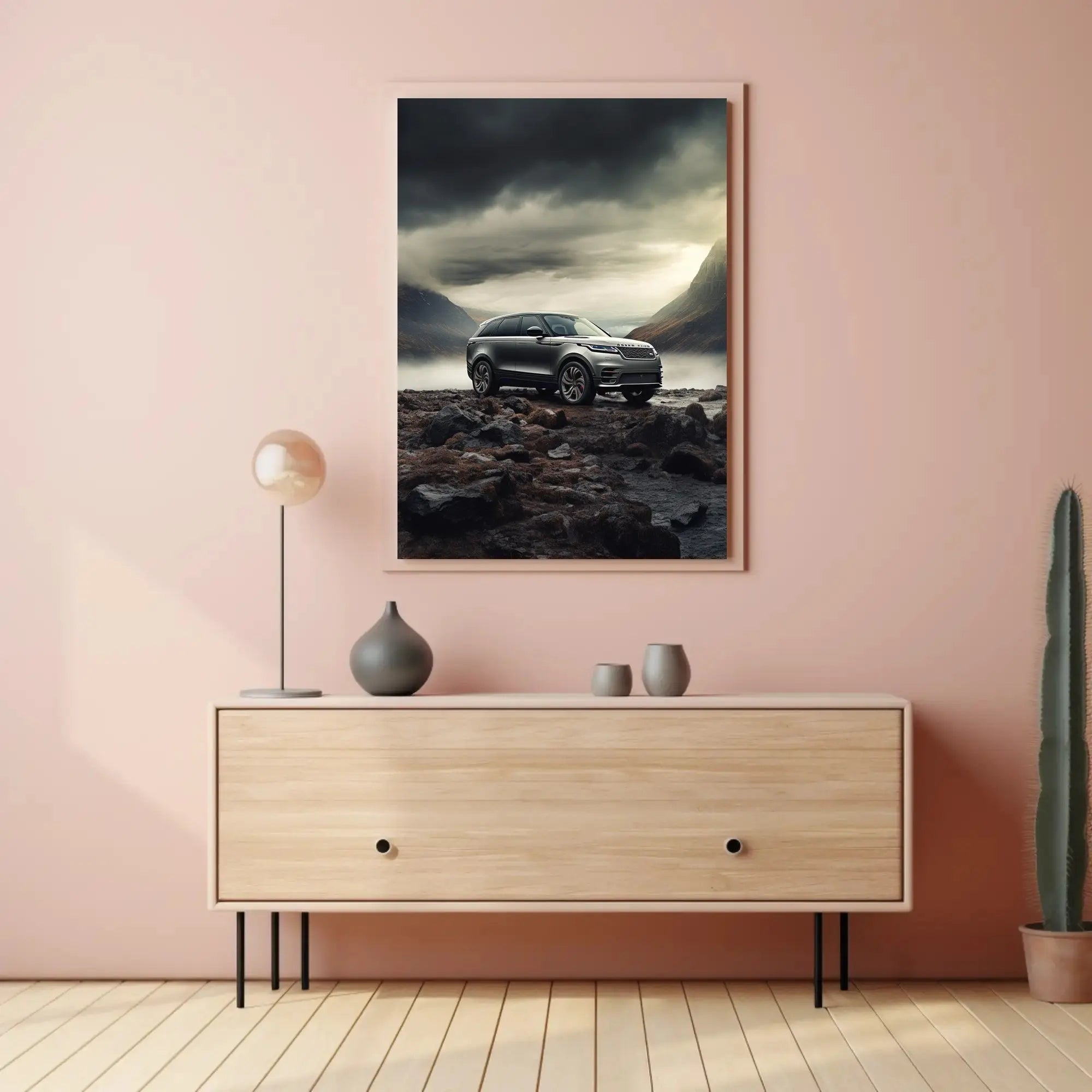 Modern SUV Adventure Awaits Travel Poster PosterGoat