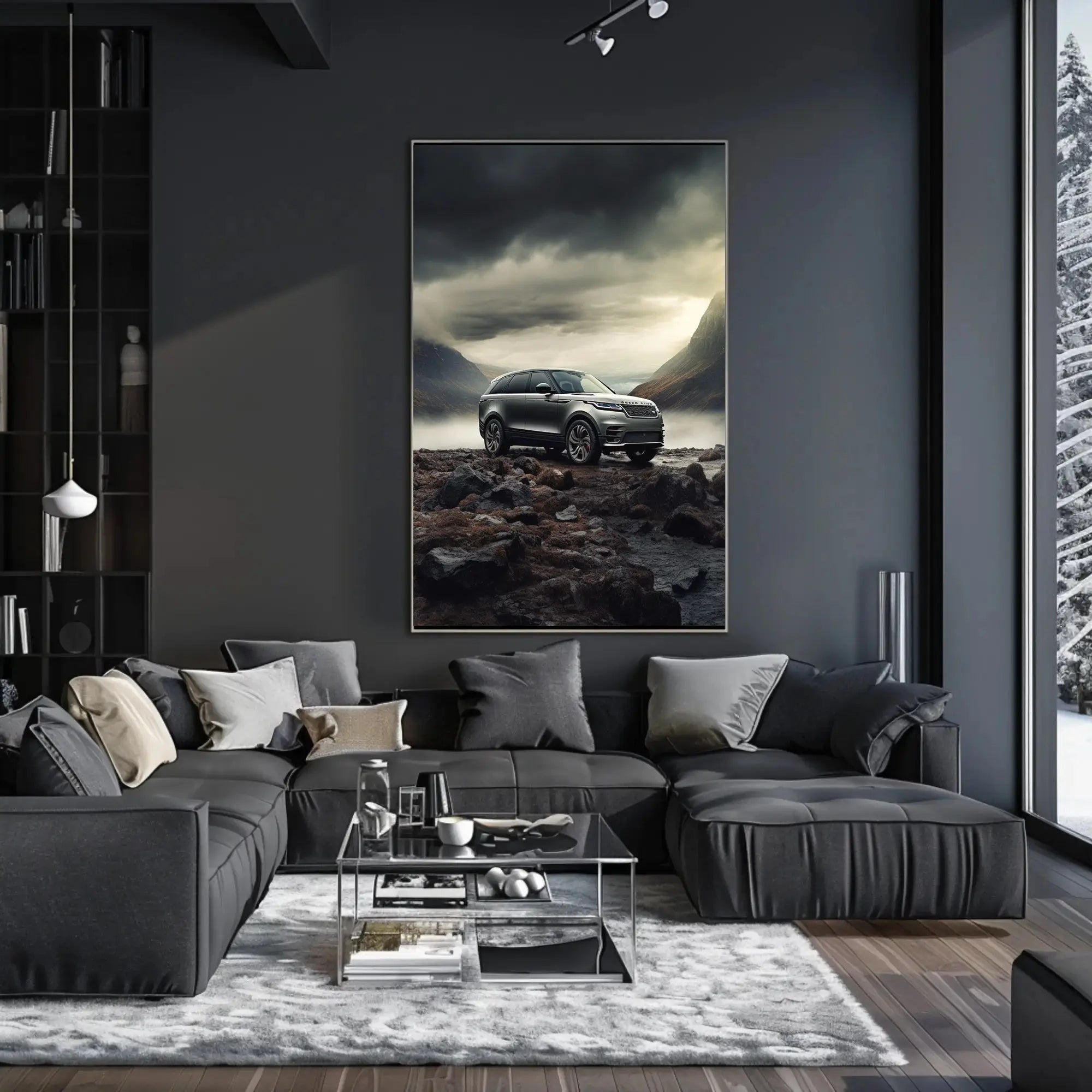 Modern SUV Adventure Awaits Travel Poster PosterGoat