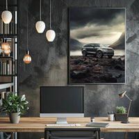 Modern SUV Adventure Awaits Travel Poster PosterGoat