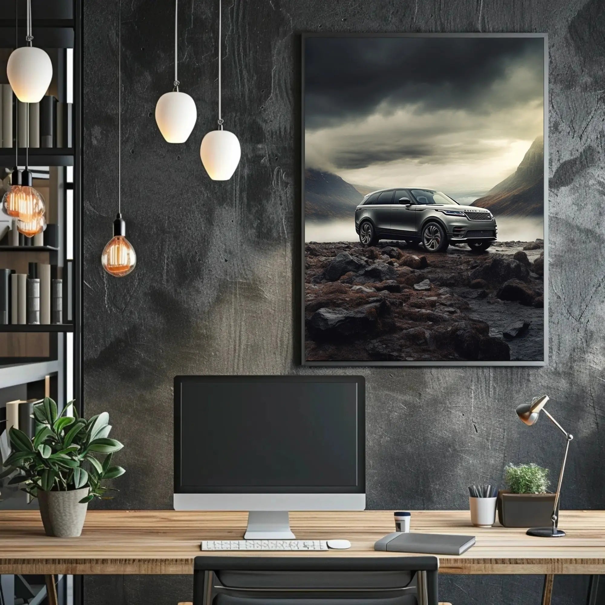 Modern SUV Adventure Awaits Travel Poster PosterGoat