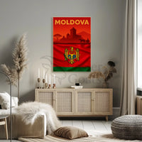 Moldovan Heritage Pride Scenic Cultural or Heritage Poster PosterGoat