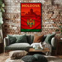 Moldovan Heritage Pride Scenic Cultural or Heritage Poster PosterGoat