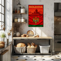 Moldovan Heritage Pride Scenic Cultural or Heritage Poster PosterGoat
