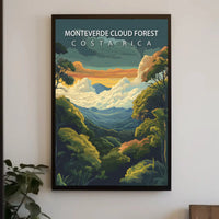 Monteverde Cloud Forest Costa Rica Travel Poster PosterGoat