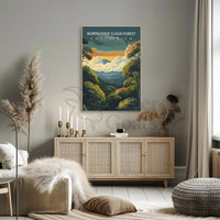 Monteverde Cloud Forest Costa Rica Travel Poster PosterGoat