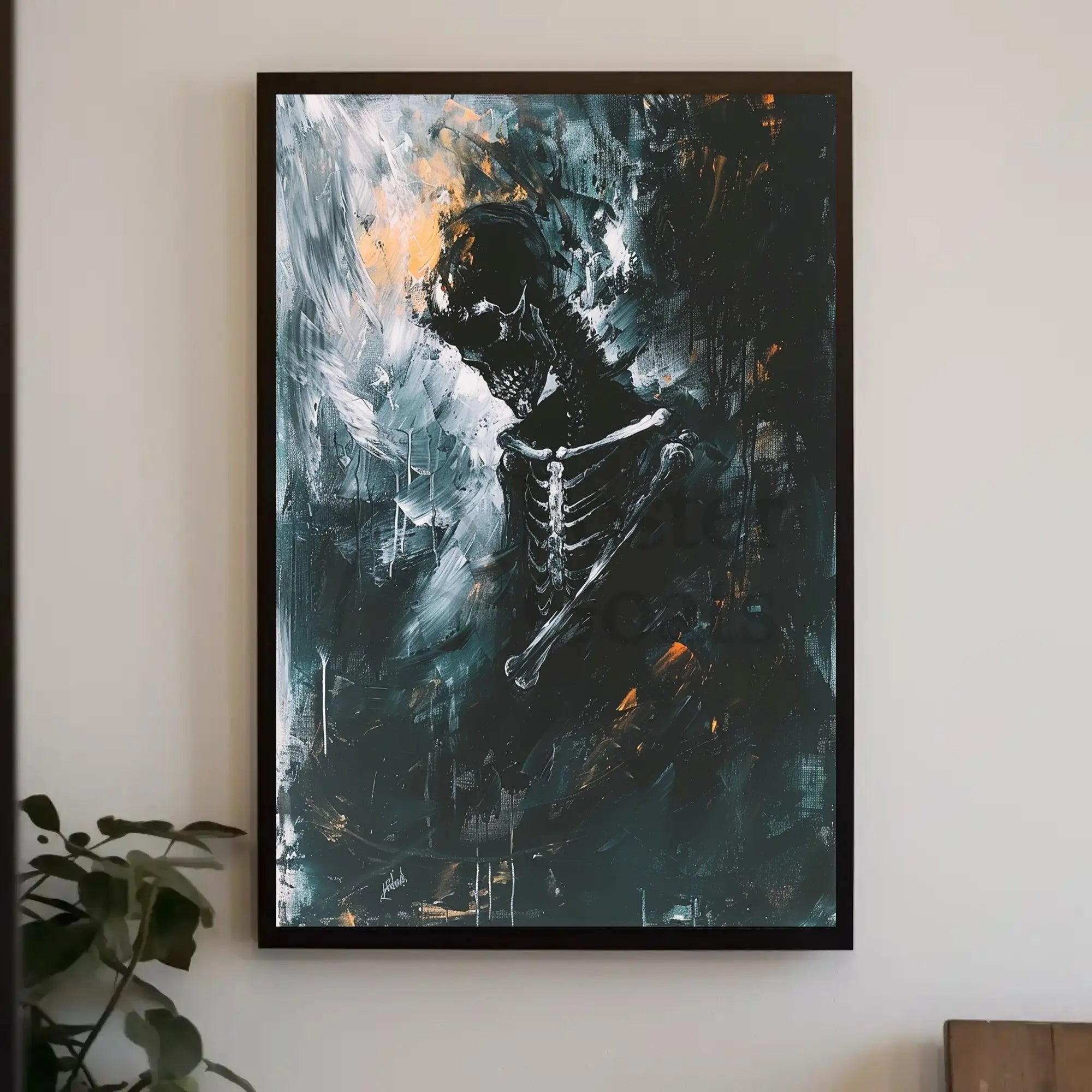 Mortality and Decay Abstract Artistic or Pop Culture Poster PosterGoat