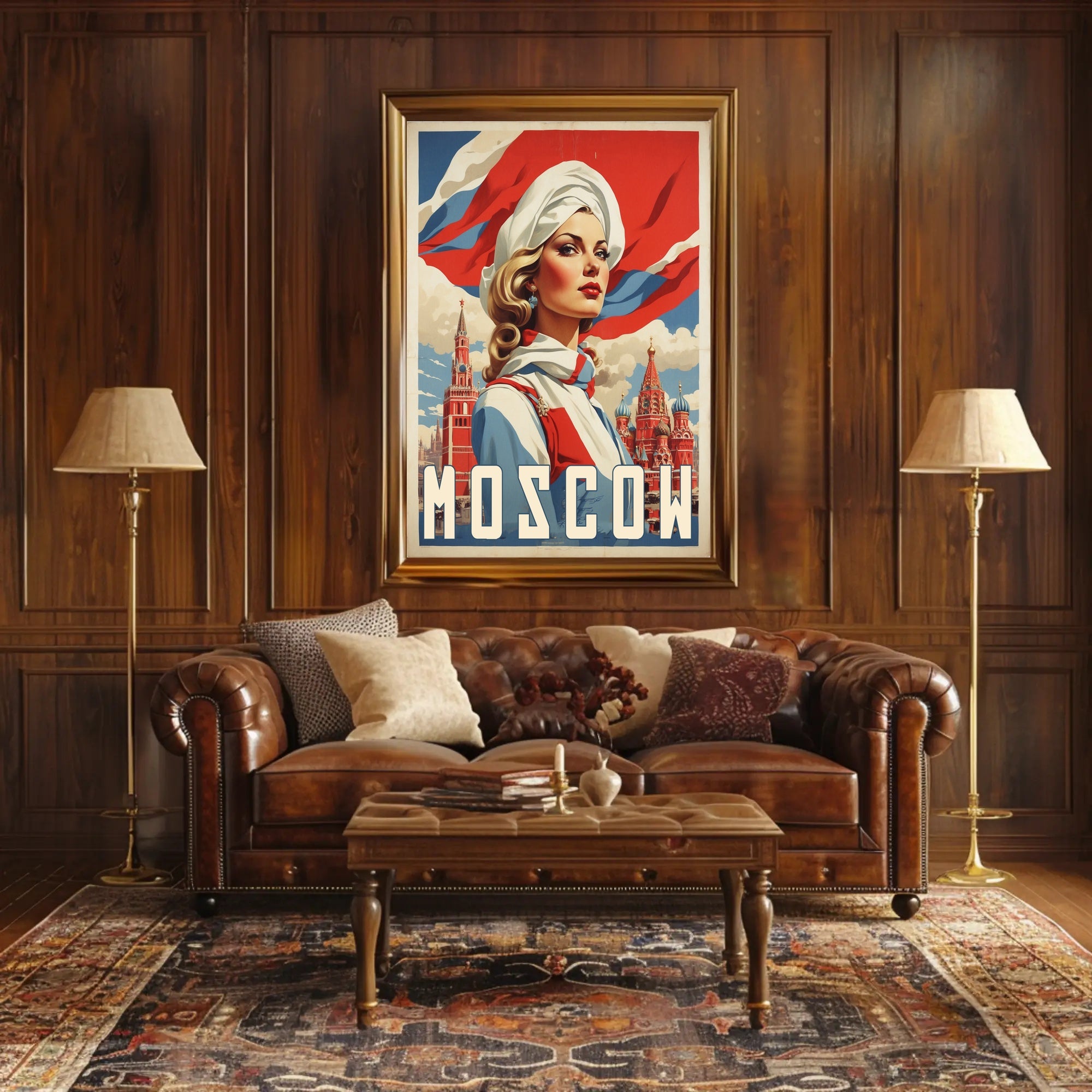 Moscow Cultural Pride Heritage Poster PosterGoat