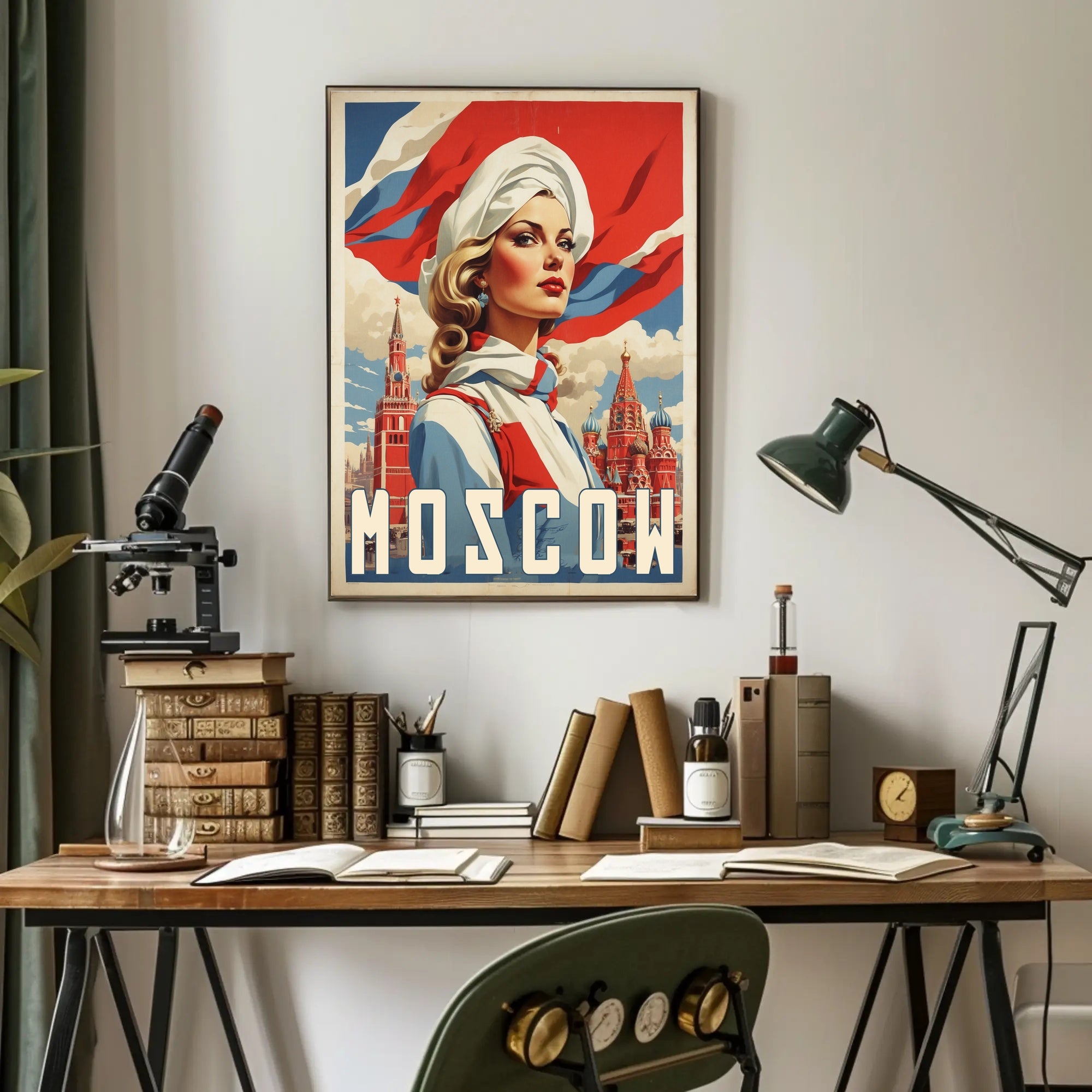 Moscow Cultural Pride Heritage Poster PosterGoat