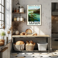 Mount Fuji Vintage Travel Poster PosterGoat