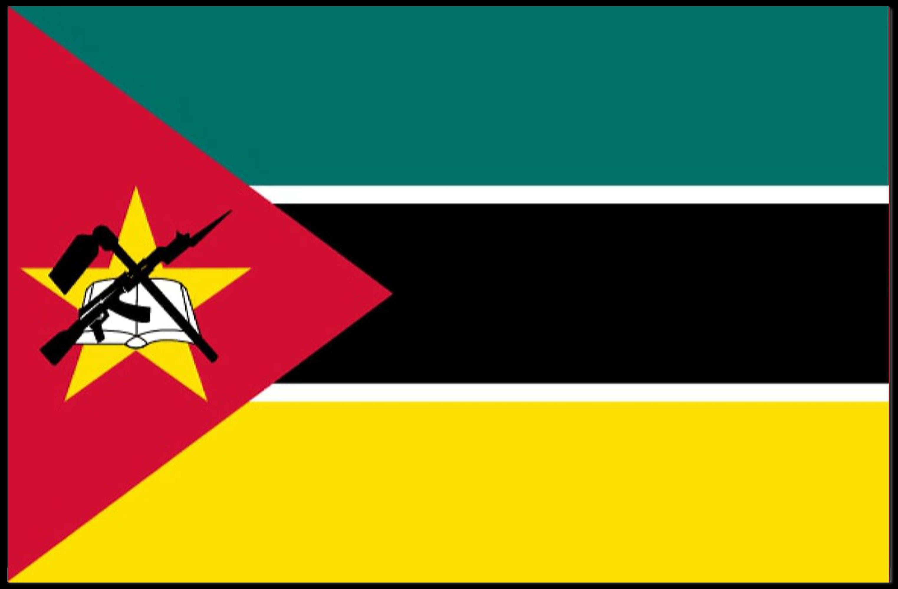 Mozambique National Flag Poster: Cultural or Heritage Poster PosterGoat
