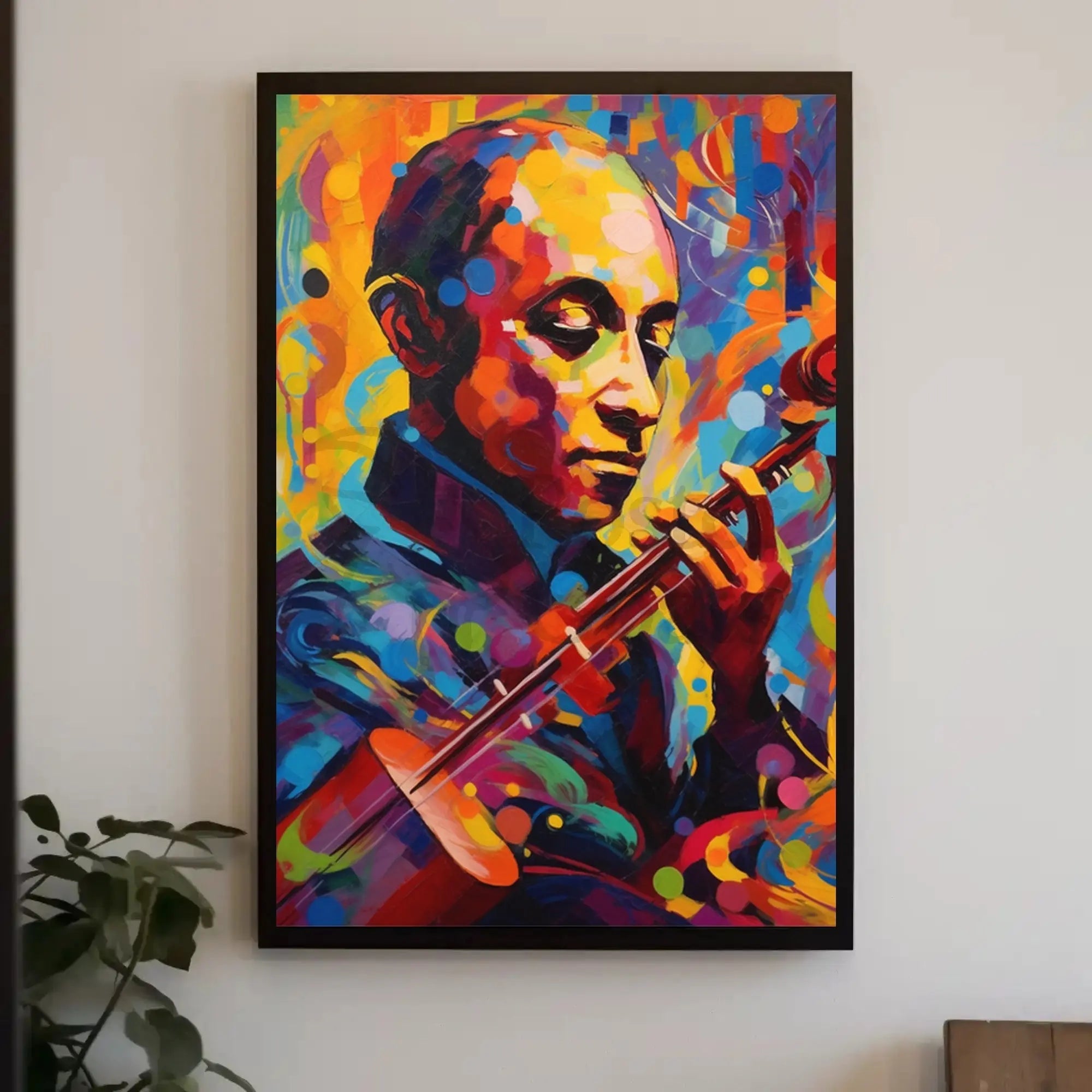 Musical Symphony Expression Abstract, Artistic, or Pop Culture Poster PosterGoat