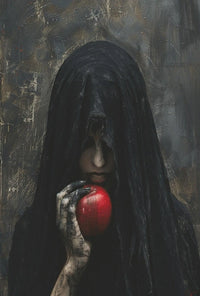 Mysterious Temptation Gothic Art Poster - Abstract, Artistic, or Pop Culture Poster PosterGoat