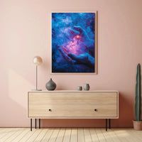 Mystic Flame Surrealism Abstract, Artistic, or Pop Culture Poster PosterGoat