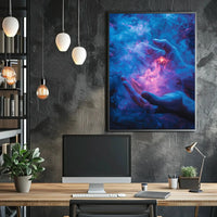 Mystic Flame Surrealism Abstract, Artistic, or Pop Culture Poster PosterGoat