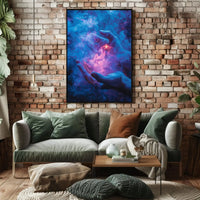 Mystic Flame Surrealism Abstract, Artistic, or Pop Culture Poster PosterGoat