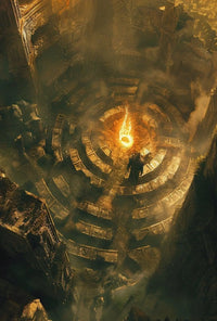 Mystical Adventure Fantasy Art Poster - Abstract, Artistic, or Pop Culture Poster PosterGoat