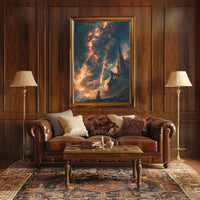 Mystical Cosmic Adventure Surrealism Futuristic Sci-Fi Poster PosterGoat