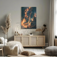 Mystical Cosmic Adventure Surrealism Futuristic Sci-Fi Poster PosterGoat