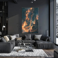 Mystical Cosmic Adventure Surrealism Futuristic Sci-Fi Poster PosterGoat