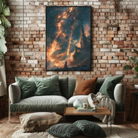 Mystical Cosmic Adventure Surrealism Futuristic Sci-Fi Poster PosterGoat