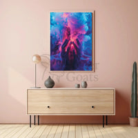Mystical Energy Surreal Hands Artistic Poster PosterGoat