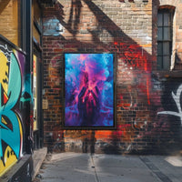 Mystical Energy Surreal Hands Artistic Poster PosterGoat