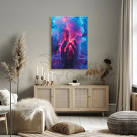 Mystical Energy Surreal Hands Artistic Poster PosterGoat