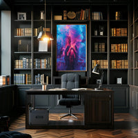 Mystical Energy Surreal Hands Artistic Poster PosterGoat