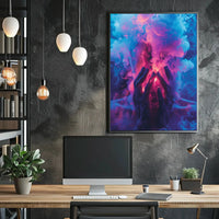 Mystical Energy Surreal Hands Artistic Poster PosterGoat
