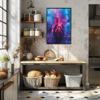 Mystical Energy Surreal Hands Artistic Poster PosterGoat