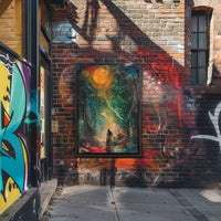 Mystical Journey Through Enchanted Forest Fantasy or Mythology Poster PosterGoat