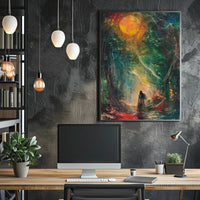 Mystical Journey Through Enchanted Forest Fantasy or Mythology Poster PosterGoat