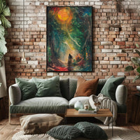 Mystical Journey Through Enchanted Forest Fantasy or Mythology Poster PosterGoat