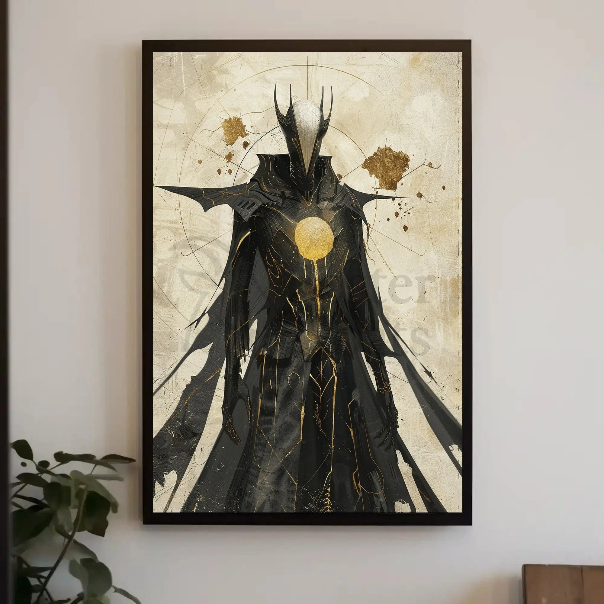 Mystical Knight Fantasy Art Poster PosterGoat