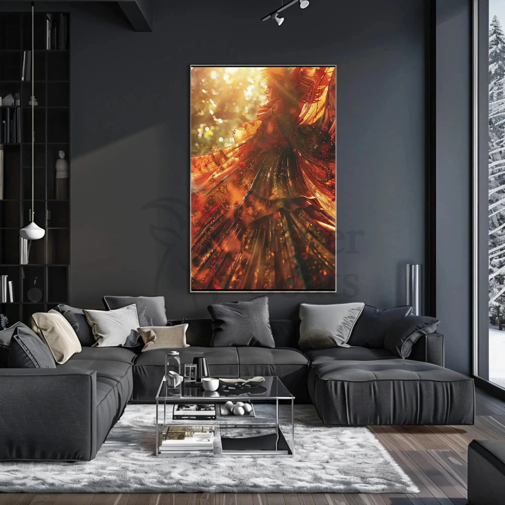 Nature's Elegance Dreamscape Artistic Poster PosterGoat