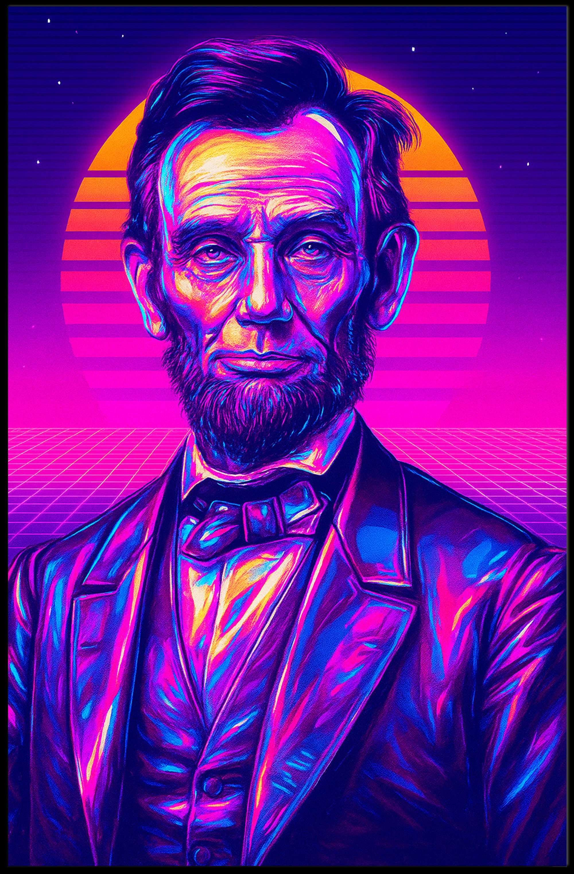 Neon Legacy Poster PosterGoat