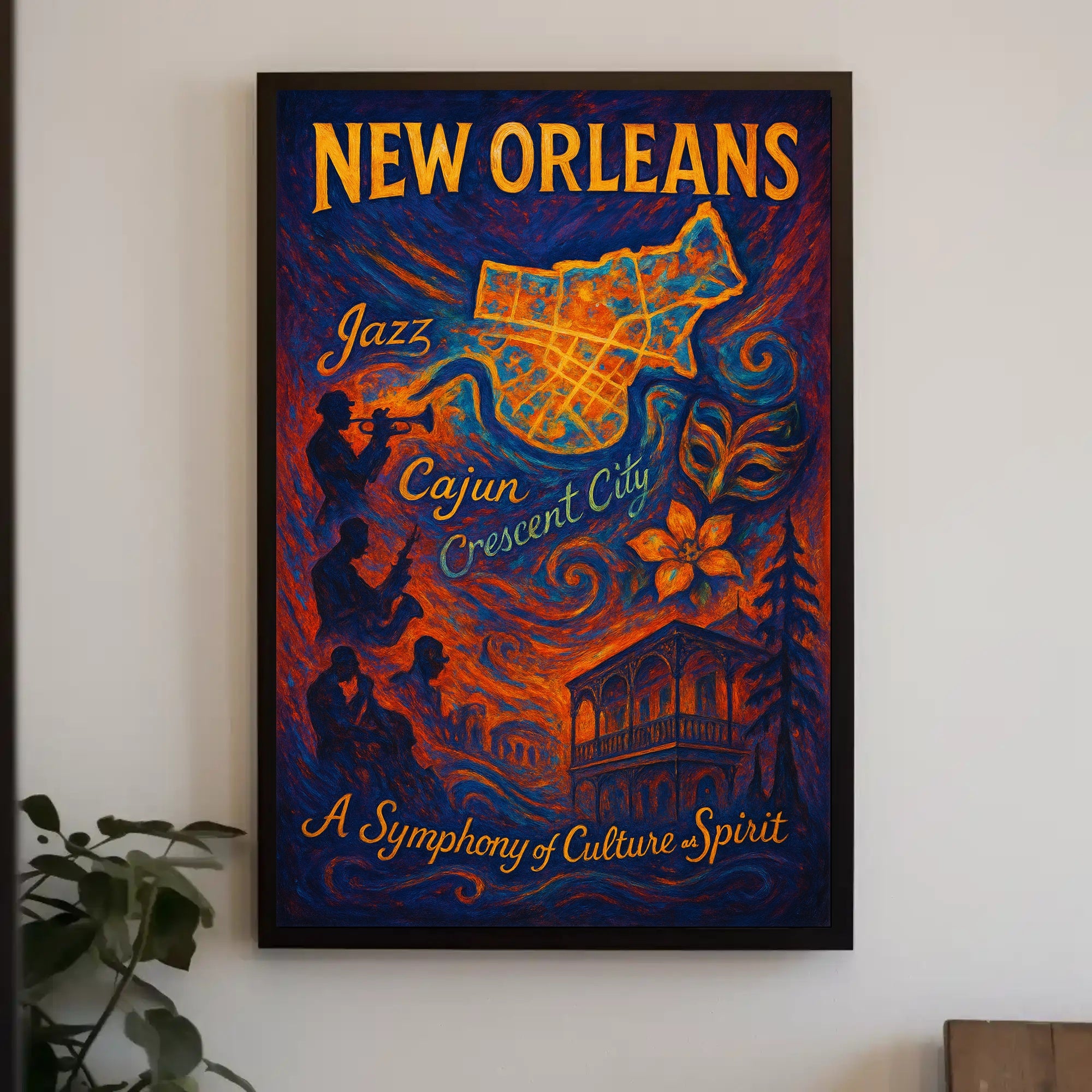 New Orleans A Symphony of Culture and Spirit Poster PosterGoat