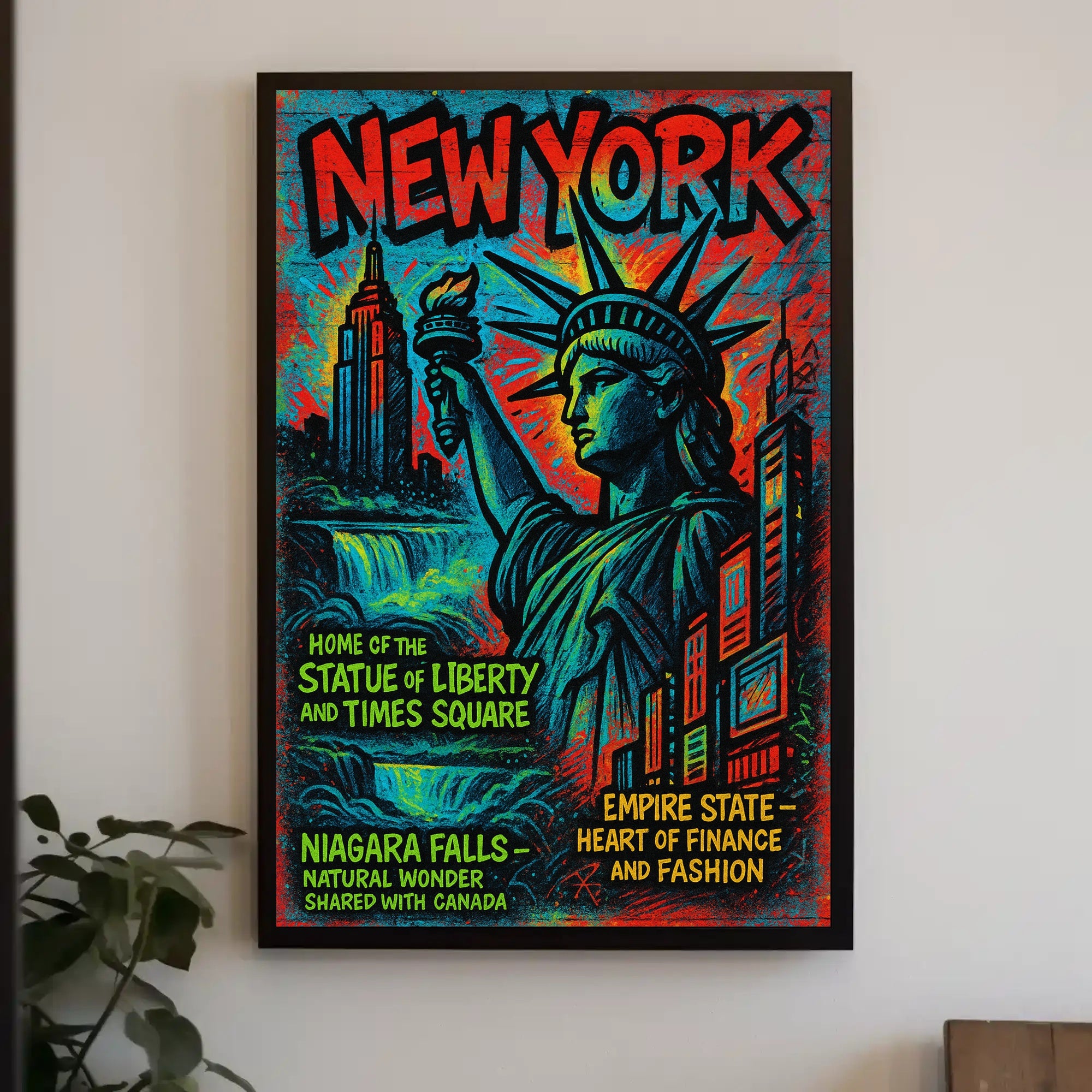 New York Wonders Poster PosterGoat
