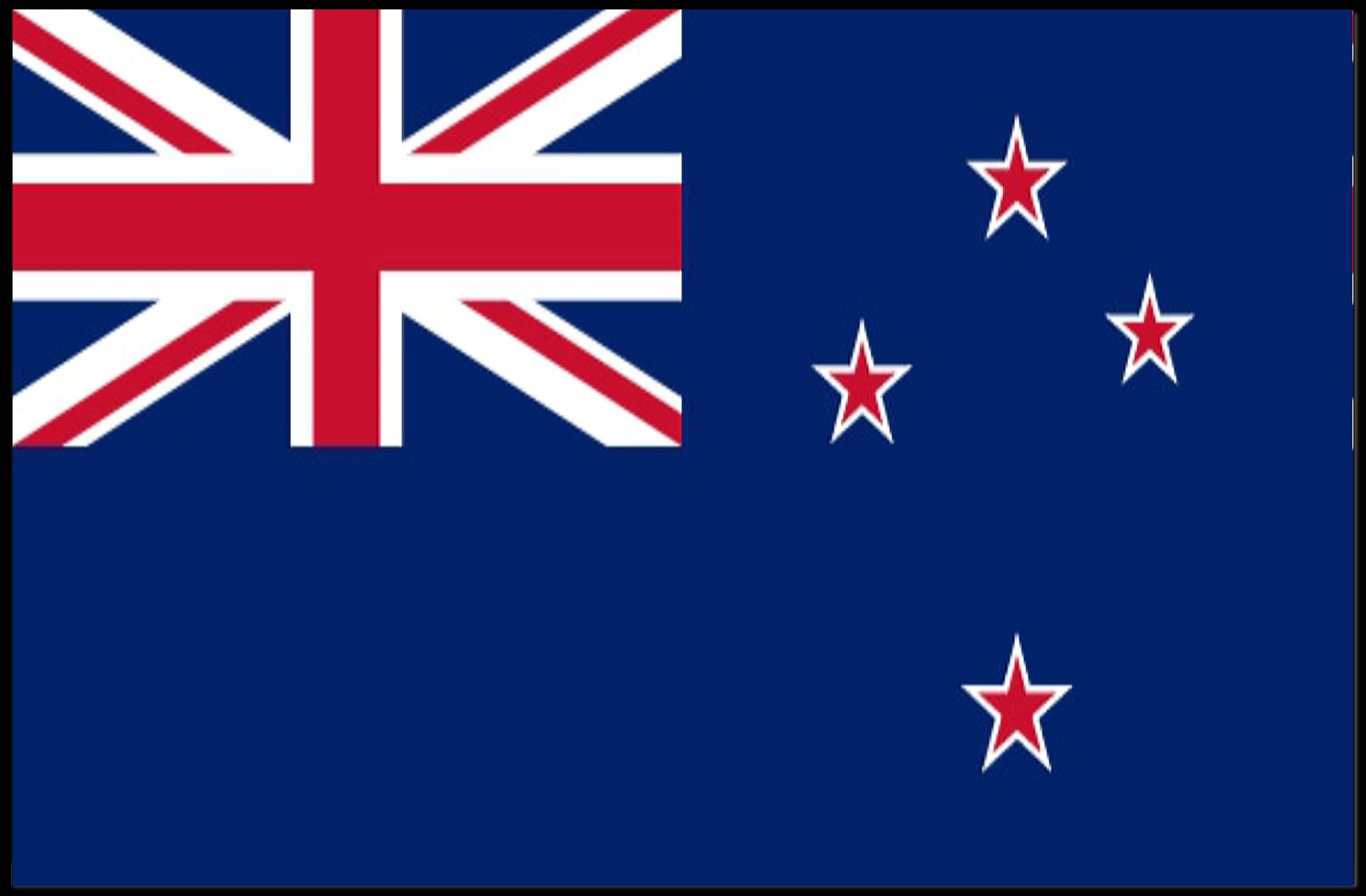 New Zealand Flag Display - Country Flag Poster PosterGoat